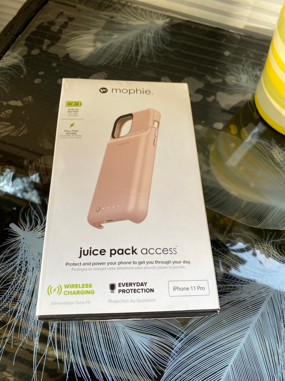 Mophie iPhone 11 Pro Juice Pack Access Pink Charging Case